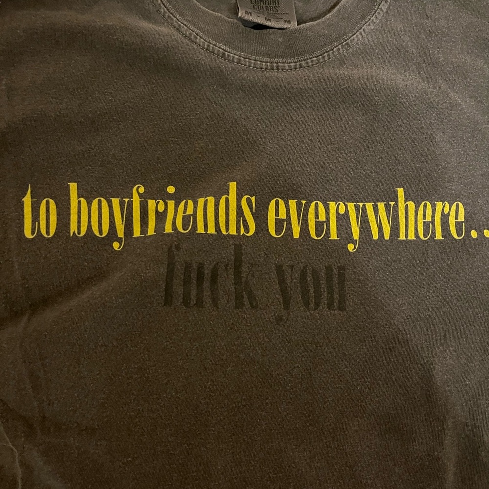 Harry Styles “Boyfriends” tee (Fan-made)